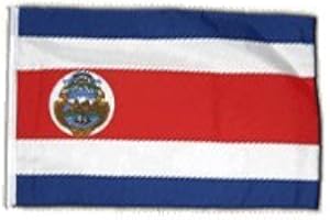 FLAGGENFRITZE Digni® Drapeau Costa Rica 30 x 45 cm