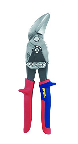 Irwin 20SL Figuren-Blechschere gerade Schnitte, enge linke Radien, Winkel, Hebelübersetzt, 10504315N