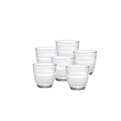 Duralex 1016AB06 Boîte de 6 Gobelets Gigogne Verre Transparent 16 cl