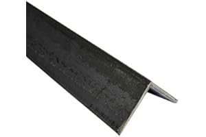 Speciality Metals Mild Steel Equal Angle Bar 1 Metre (1000mm) Metal Section UK Supply (50 x 50mm x 3mm Steel Angle)