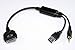 Price comparison product image BMW USB AUX iPod/iPhone connection cable (3.5mm - USB)