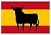 Produktbild Spanien Osbornes Stierkampf Fahne 150cm x 90cm