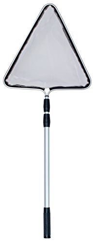 Söll 18829 Kescher, Algenkescher extra-fein, dreieckig aus hochwertigem Aluminium, teleskopierbar von 60-150 cm, 1 x 1 Stück, schwarz - 2