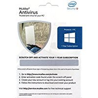 PRIME OFFER 4 89 Mcafee Antivirus 1User 1 year - 2018 Delivery on same day via Amazon Message - Download software link and Activation key - PRIME OFFER 4 89 Mcafee Antivirus 1User 1 year - 2018 Delivery on same day via Amazon Message - Download software link and Activation key -