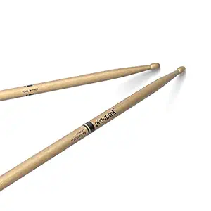 ProMark TX5BW American Hickory Single Pair Wood Tip Drum Sticks