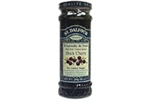 (3 PACK) - St Dalfour - Black Cherry Fruit Spread | 284g | 3 PACK BUNDLE