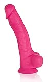 Deluxe Silicone Real Dong Dildo (500 grams) big player, extra strong suction cup