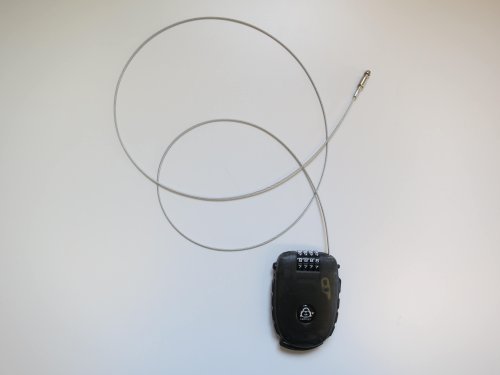 Lock-Vogel 120cm Aufroll-Kabelschloss (Zahlen-Sicherheitsschloss) - 4