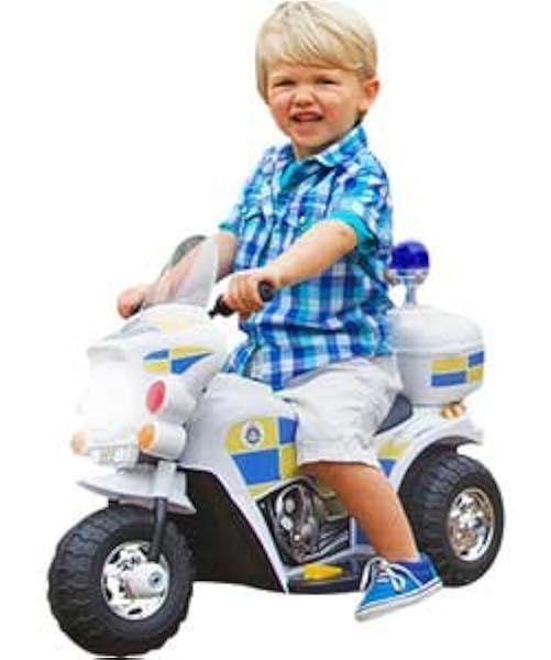 Chad Valley Police Trike 6v Powered 