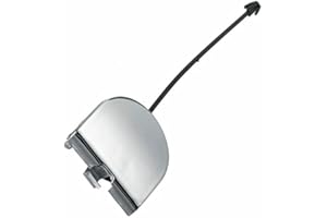 SAMTN Rear Bumper Tow Hook Eye Cover Cap For Fiat 500 2007-2012, 735455393, Rear Bumper Towing Eye Cap