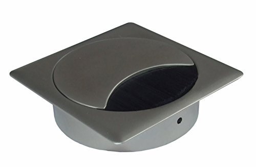 Preisvergleich Produktbild Kabeldurchlass Exit Q Edelstahl Finish 80mm