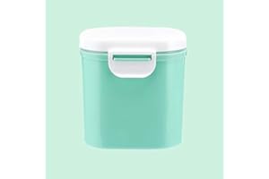 MUUZONING BSMI Green milk powder container, Acrylic