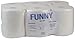 Funny 2-Ply Hand Towel Roll, Centrefeed, 20 cm, Brilliant White, 450 Sheets (Pack of 6)