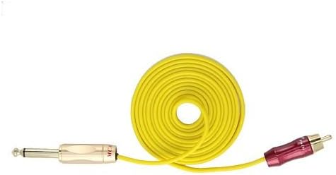 Revolution Tattoo RCA Phono Cord - Choose Your Colour (Yellow)