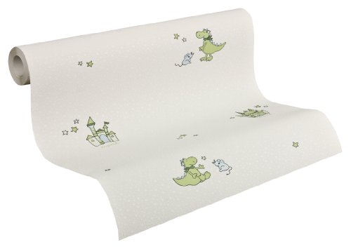 Esprit Kids 109217 Vliestapete Dragon Castle, Mustertapete