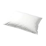 Manteuffel Coussin de Plumes Bleu, Blanc, 70 x 90 cm