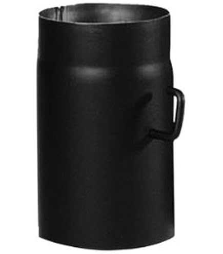 Pijp 50 cm diameter 100 mm Geblauwd staal | Heating World