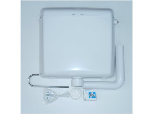 WISA Aufputzspülkasten WISA AP Spülkasten 1070 weiß tiefhängend - 2