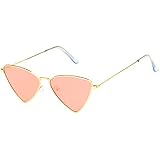YUANCHENG Occhiali da sole Cat Eye Women Cute da donna Retro Triangle