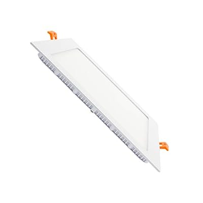 LEDKIA Dalle LED Carrée Extra Plate 18W Downlight LED Blanc Froid 6000k-6500K LEDKIA