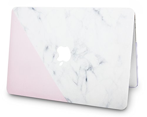 StarStruck MacBook Air 13 zoll H  lle Schutzh  lle Case Cover MacBook Air 13 3 H  lle  A1369   A1466   Marmor Wei   Rosa 