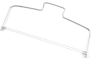 CRLLDPM Archetto taglia torta con 2 fili, Torta Affettatrice in Acciaio Inossidabile,Filo Taglia Torte,Torta Taglierina Affettatrice,Taglierina Della Torta Affettatrice Leveler,Tagliatorta Affettatrice