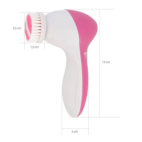 Oramics Gesichtsbürste elektrisch 5 in 1 Gesicht Cleaner – Spa Bürste für die Body Reinigung Massage Skin Maschine - 8