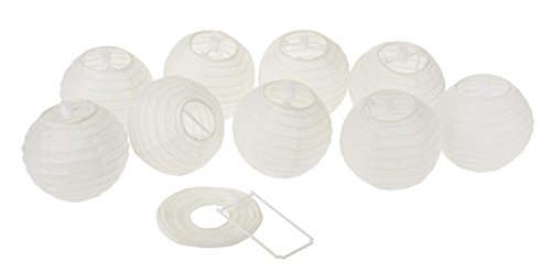 10 Stück, Lampion, Lampenschirme, Papierlampen, Licht Dekoration, Dekoleuchten