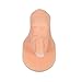 2pcs Nail Art Practice Fingers False Nail Polish Training Tool with Nail Tip