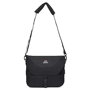 Mobius Zoom Lens Sling Bag Cum Waist Pouch|100% Waterproof DSLR/SLR Lens with Adjustable Shoulder Strap Lens- 3 Nos (70 200 85mm 50mm) or DSLR Camera with Kit Lens and 70-200 Lens