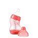 Difrax S-Baby Bottle (200 ml, Coral, Wide)