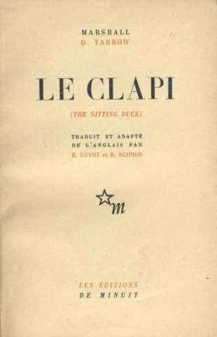 Le clapi. Le clapi.