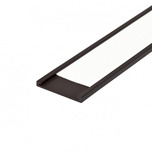 Magnetische Etiketten, Breite: 30 mm, Etikettenleiste im C-Profil zum Zuschneiden, Lagerkennzeichnung