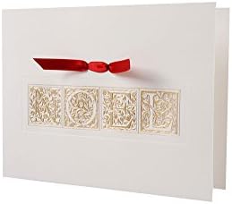 Mount Street Printers Noel Christmas Card with Envelope (Pack of 6)