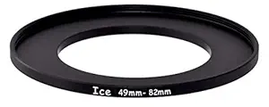 ICE 49mm to 82mm Step Up Ring Filter/Lens Adapter 49 Male 82 Female Stepping