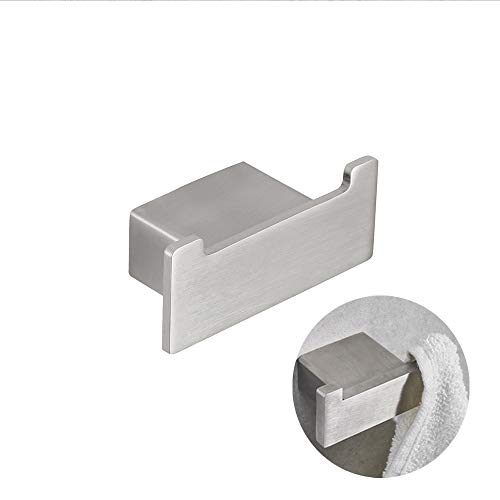 Preisvergleich Produktbild Desfau Edelstahl Garderobenhaken Handtuchhaken Kleiderhaken Badhaken Mantelhaken Wand-Haken Wandmontage