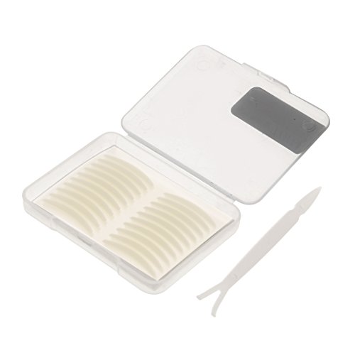 100 Paare Doppeltes Augenlid Aufkleber Band, Wasserdichte und Unsichtbare, Größer Augen - Reizvoll und Attraktiv, 3 Typen Auswählbar - Natürlich