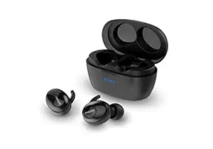 Philips T3215 Wireless in-Ear Earbuds, TWS Bluetooth 5.1 Stereo Headphones, IPX4, Up to 24 (6+18) hrs of Playtime with USB-C Charging case - Black (TAT3215BK)