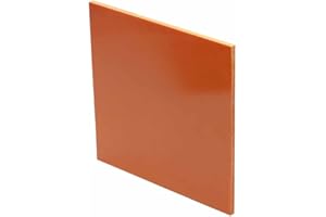 GOONSDS Insulation Electrical Board Bakelite Phenolic Board Sheet Laminate Raw Materials for Laboratory and DIY,300x300x3mm