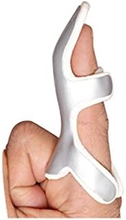 Frog Finger Splint | Malleable Metallic Splint to Align and Stabilize the Fractured (Large(3" - 4"))