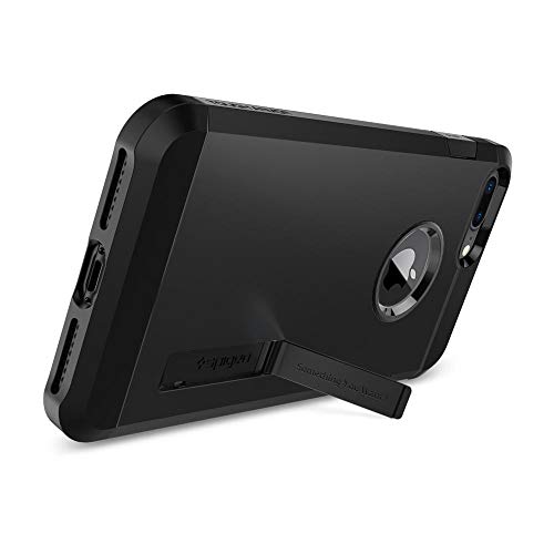Spigen  Tough Armor 2   Generaci  n Funda iPhone 8 Plus y 7 Plus con Extrema Protecci  n y Tecnolog  a de Coj  n de Aire con Kickstand para iPhone 7 Plus  2016   iPhone 8 Plus  Negro 