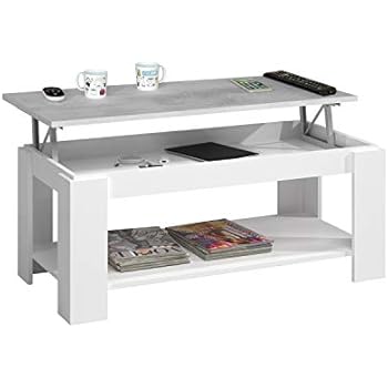 Habitdesign 0L1639A - Couchtisch mit integriertem Zeitungsständer
