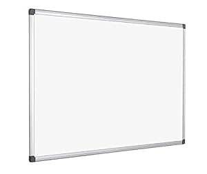 Bi-Office Schoolmate Whiteboard 90x60 Cm – Magnetisch, Mit Farbigem Rahmen & Stifthalter