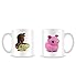 Produktbild Micro Gorilla Cute Porcelain Colourful Creatures Design Tasse