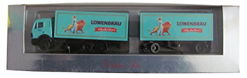 Preisvergleich Produktbild Herpa - Löwenbräu (alkoholfrei) - MB - Hängerzug