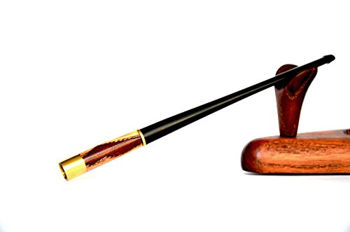 15 cm langes Mundstück für die Zigaretten aus dem Birnbaum, handgemacht für Gewöhnliche Zigaretten