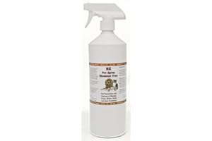 NATURAL ENZYMES KG Pet Spray for Mange, Fleas, Mites and Skin Problems. Pesticide & Chemical Free. 1000 ml