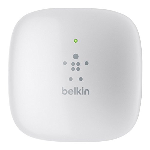 Belkin F9K1015AZ - Extensor de red Wi-Fi (cobertura adicional de hasta 465 m, instalación fácil, diseño compacto, 300 Mbps, Wireless...
