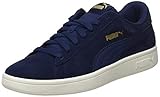 Guter Grip und Stabilität Puma Puma Smash v2, Unisex-Erwachsene Sneakers, Blau (Peacoat-Puma Team Gold-Whisper White), 46 EU
