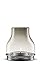 Produktbild Windlicht Smokey grey 8 cm
